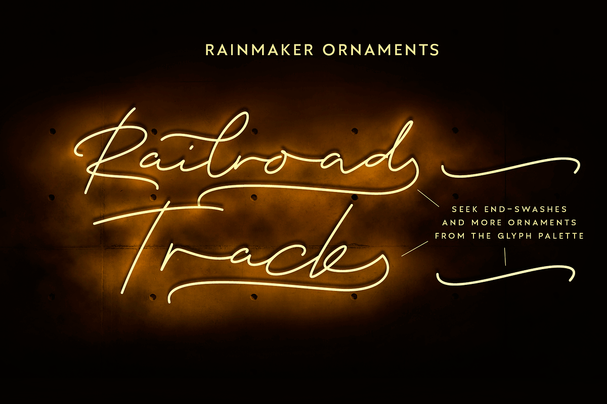 Rainmaker Script, a Script Font by Fenotype (Photo 10 of 10)