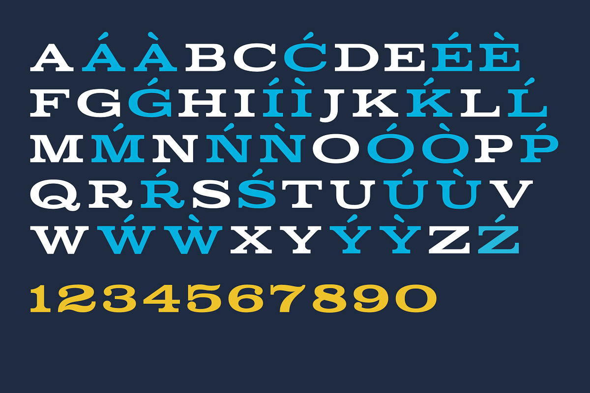 Porter - A Slab Serif Display Font preview 2