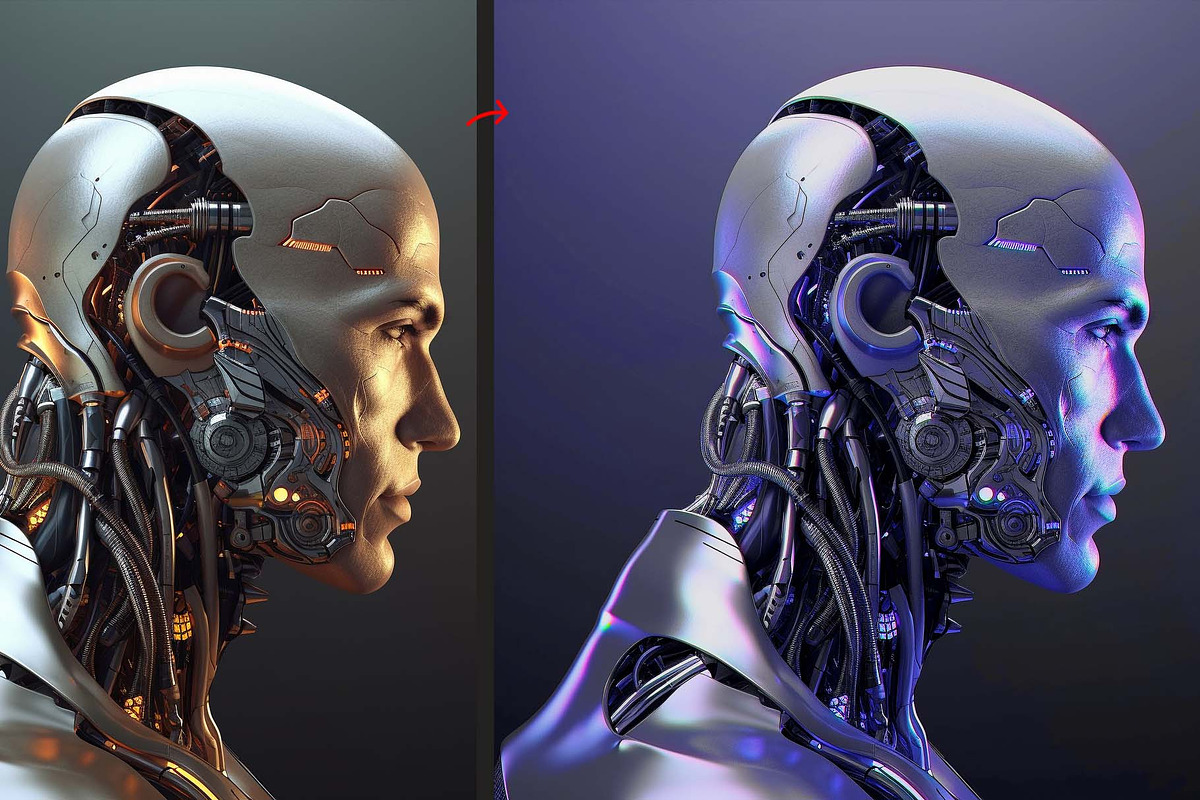 Hologram Photoshop Action, an Action Add-On by MRI STUDIO (Photo 3 of 23)