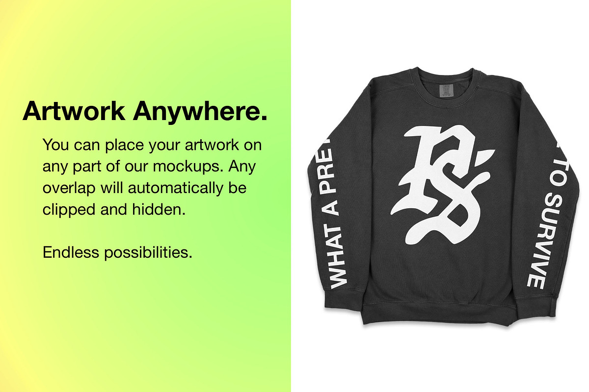Comfort Colors Essential Mockups, a Hoody Mockup by Pixel Sauce™ (Photo 6 of 6)