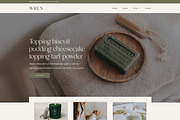 Showit Website Template - Wren, a Websites & App Template by Capri & Rome (Thumbnail 1 of 6)