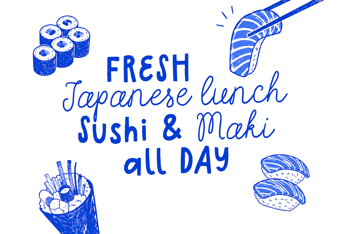 Peachy Weekend Handwritten Font, a Handwritten Font by supfonts (Photo 9 of 9)