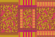 Lovely Pink Paisley Scarf Designs, a Pattern Graphic by ThaiByGaew (Thumbnail 2 of 3)