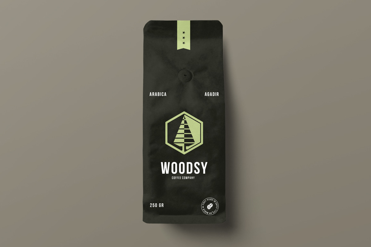 Linear Pine Tree Logo, a Branding & Logo Template by M. E. Smith Design (Photo 3 of 4)