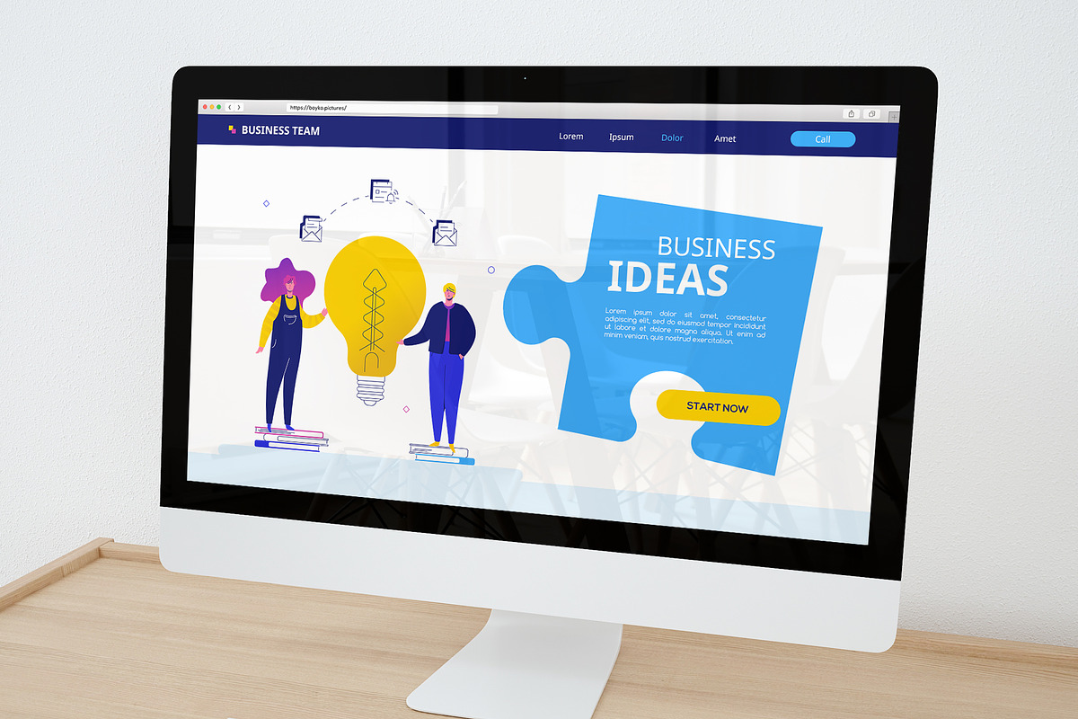 Business Illustration Kit, an UI Kit Template by Boyko Pictures (Photo 10 of 16)