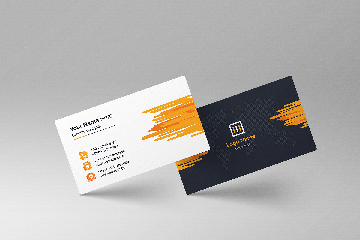 Business Card Design Template, a Business Card Template by mijli (Photo 7 of 12)