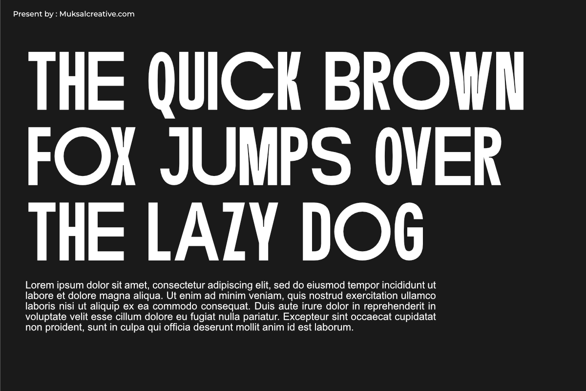 Blockline, a Sans Serif Font by Muksal Creative (Photo 2 of 10)