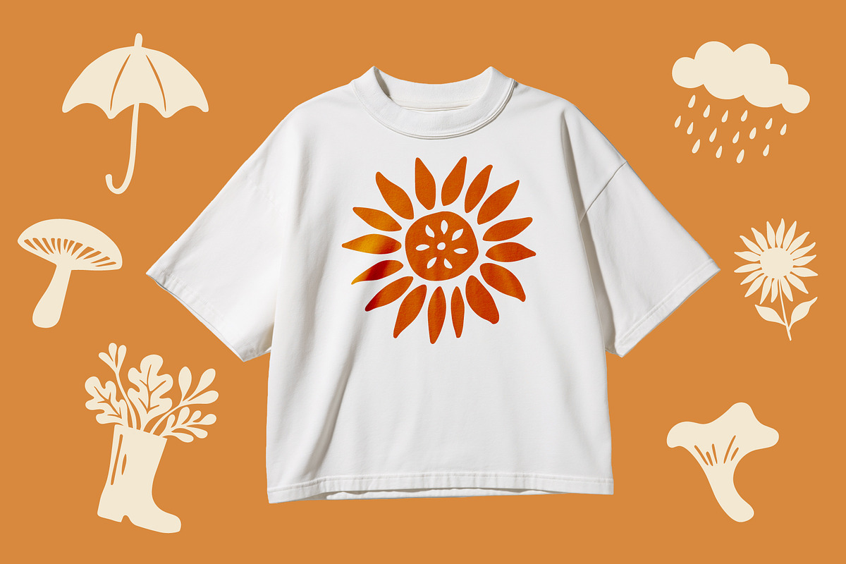 Autumn Nature & Botanical Clipart, a Decorative Illustration by NatalieArtShop (Photo 11 of 16)