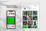 City - Social Media Instagram Puzzle, a Social Media Template by Plan B (Thumbnail 3 of 6)