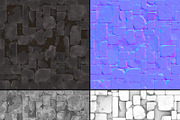 Stone Floor Tile 02, a Textures & Material 3D Model by Environment Design (Thumbnail 3 of 4)
