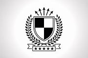Royal Shield Logo Template Vector, an Illustration by Amazin_art (Thumbnail 6 of 16)