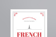 French Bistro Menu Template, a Stationery Template by MightyDesign (Thumbnail 2 of 8)
