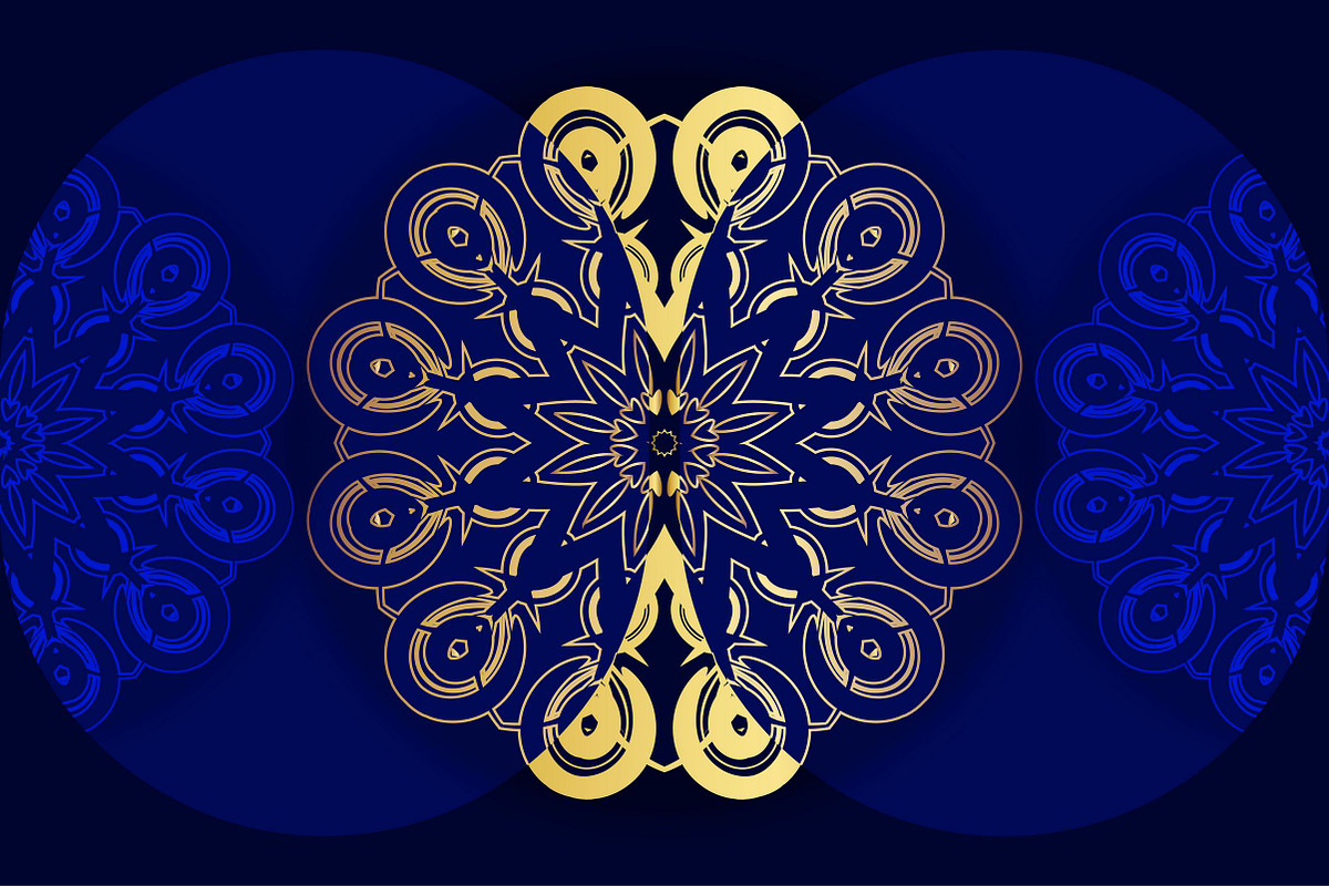 Mandala Circular Pattern Vector Pack, a Background Graphic by NJ Himel (Photo 36 of 95)