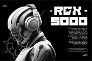 VB Oxyom - Futuristic Font, a Sans Serif Font by VALIANTBROTHA (Thumbnail 4 of 9)