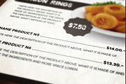 The Ristorante Menu, a Brochure Template by Luuqas Design (Thumbnail 2 of 10)