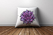 Vector succulents collection, an Illustration by AV Design (Thumbnail 4 of 7)