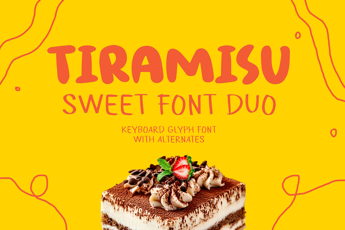 Tiramisu - Sweet Font Duo, a Sans Serif Font by Angin Studio (Photo 1 of 10)