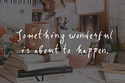 Tea & Secrets. Whimsical Script Font, a Handwritten Font by PaperJamLab (Thumbnail 3 of 14)