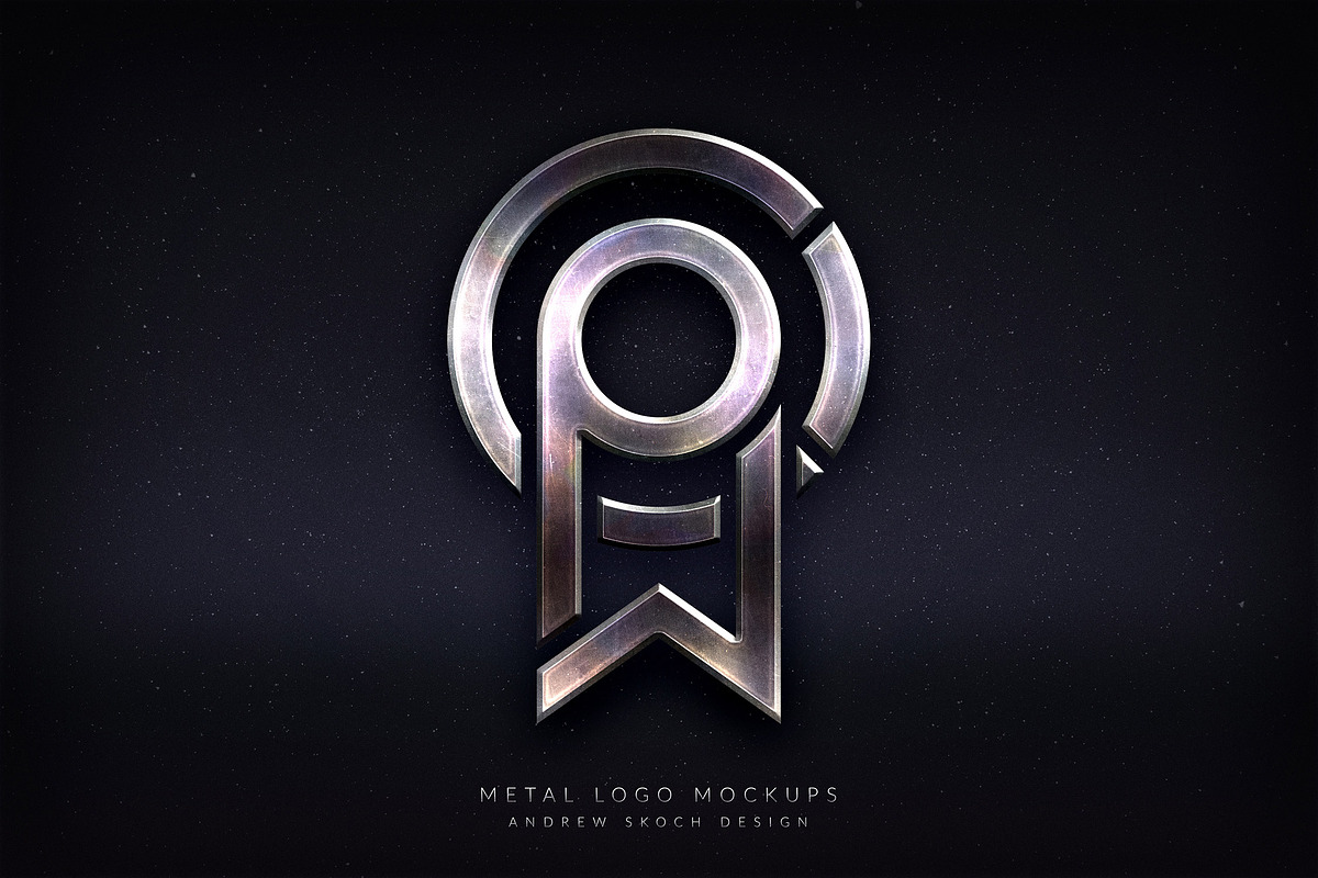 Metal Logo Mockups, a Branding & Logo Template by Andrew Skoch Design (Photo 5 of 6)
