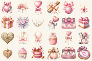 Coquette Happy New Year Party, an Illustration by DreamCafeArt (Thumbnail 2 of 6)