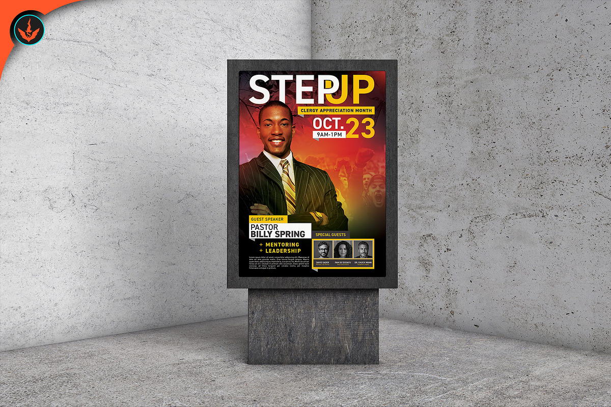 Step Up Photoshop Flyer Template, a Marketing Template by SeraphimChris (Photo 6 of 7)