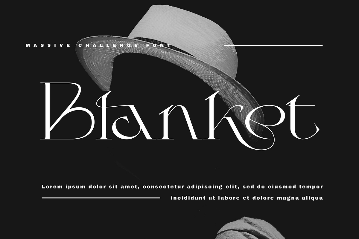 Massive Challenge - Fashion Font, a Serif Font by 177Studio (Photo 5 of 8)