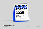 Calendar Mockup, a Merchandise Mockup by Unerispace (Thumbnail 1 of 2)
