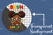Bruh I Am Black History PNG, an Illustration by Canvas Craft (Thumbnail 2 of 6)