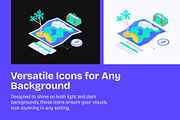 Travel Isometric Icons Pack, a Duotone Icon by Vectors Market (Thumbnail 4 of 8)