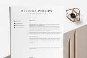 Professional Resume Template Word, a Resume Template by LucaTheme (Thumbnail 3 of 10)