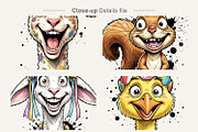 Funny Easter Animal Sublimation, an Illustration by Artnoy (Thumbnail 4 of 9)