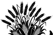 Thanksgiving Harvest Silhouette, an Illustration by Creativeshirt (Thumbnail 39 of 51)
