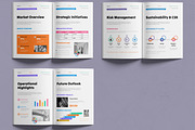 Corporate Annual Financial Report, a Brochure Template by MightyDesign (Thumbnail 3 of 6)