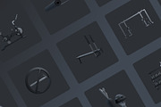 Fitlit 3D | Fitness 3D Models, an Object 3D Model by Iqonic Design (Thumbnail 6 of 6)
