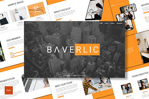 Baverlic - Powerpoint Template