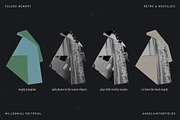 FOLDED MEMORY Retro PSD Kit, a Design Template by angelainthefields (Thumbnail 8 of 10)