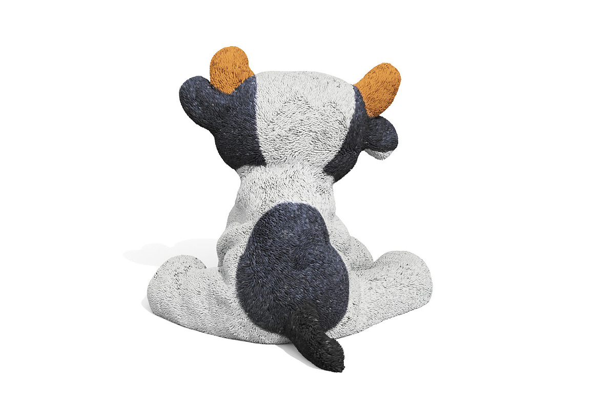Toy Little Cow, an Animal 3D Model by 3DCargo (Photo 9 of 16)