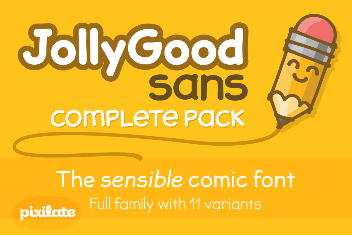 JollyGood Sans Complete Pack