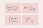 Andien Nidya - Script & Sans, a Script Font by Weape Studio (Thumbnail 5 of 10)