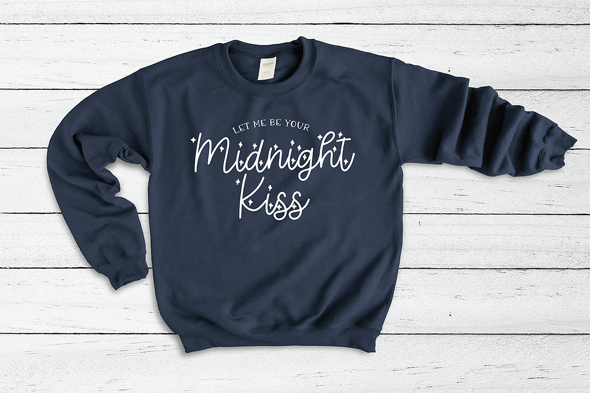 LIGHTS a Sparkling Script, a Script Font by Blush Font Co. (Photo 3 of 6)