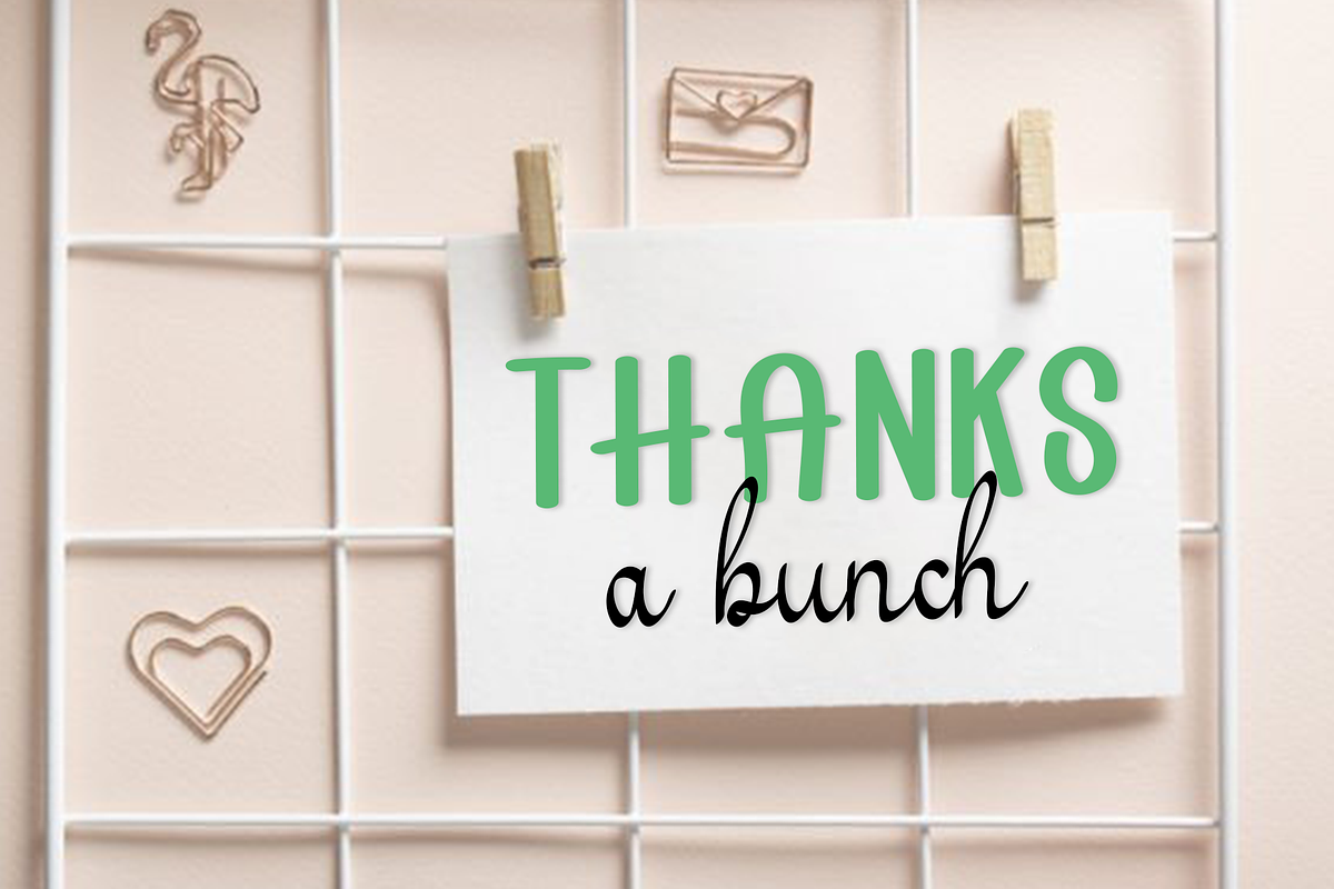 Vintage Collection, a Handwritten Font by FreshTypeINK (Photo 8 of 8)