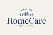 home care medical center icon logo, a Branding & Logo Template by Blazybone (Thumbnail 1 of 2)