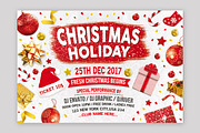 Merry Christmas Flyer, a Flyer Template by Creative  designer (Thumbnail 8 of 8)