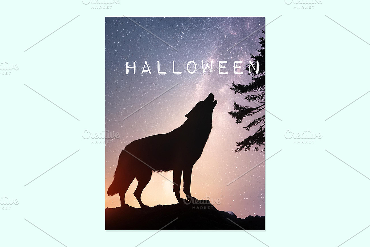 Halloween Mystical Posters JPEG, a Poster Template by kh_cat (Photo 3 of 5)