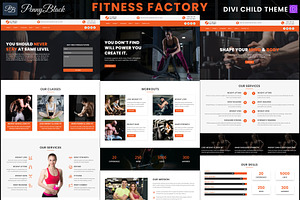 Fitness Factory Divi Child Theme