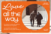 Milano Editorial Vintage, a Script Font by Letter Fresh (Thumbnail 9 of 13)