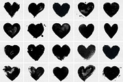 Watercolor hearts photo masks, a Layer Style Add-On by BrownLeopard (Thumbnail 2 of 7)