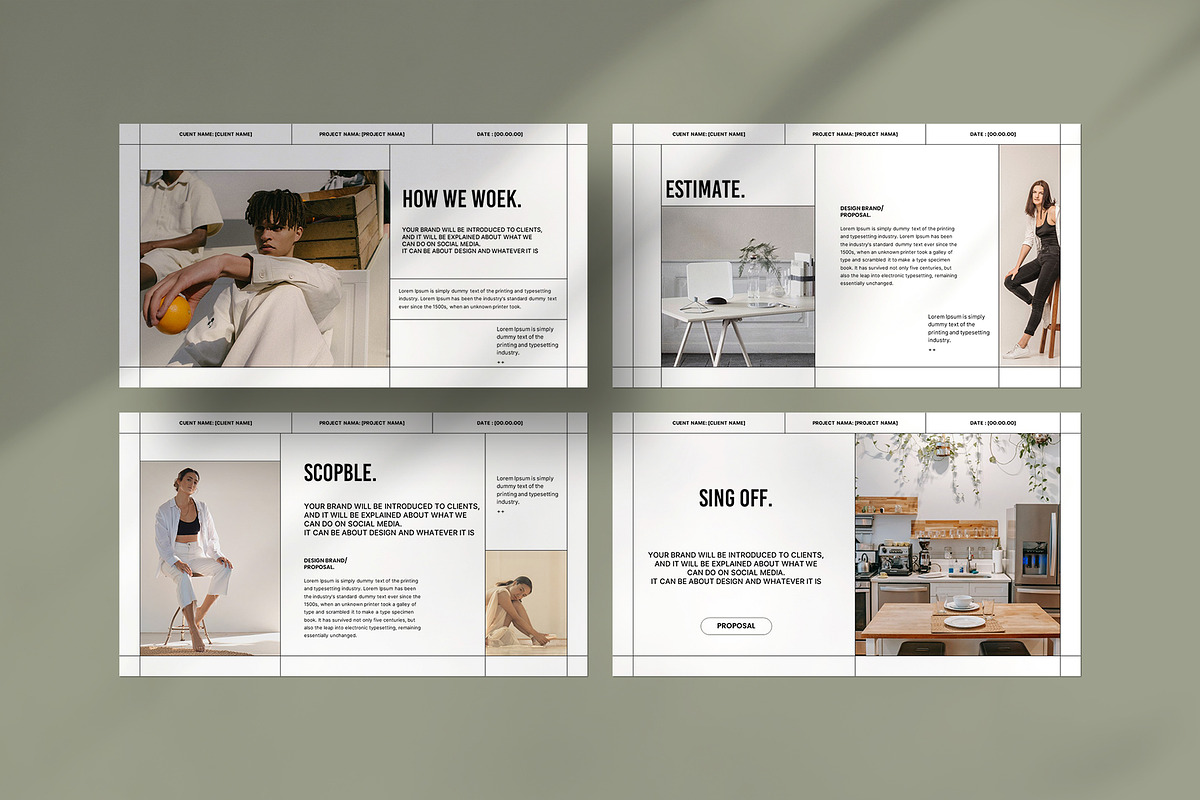 Brand Proposal Template, a Presentation Template by CreativeSlides (Photo 4 of 8)