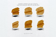 15 Procreate Watercolor Brushes, a Brush Add-On by Jenteva Art (Thumbnail 3 of 13)