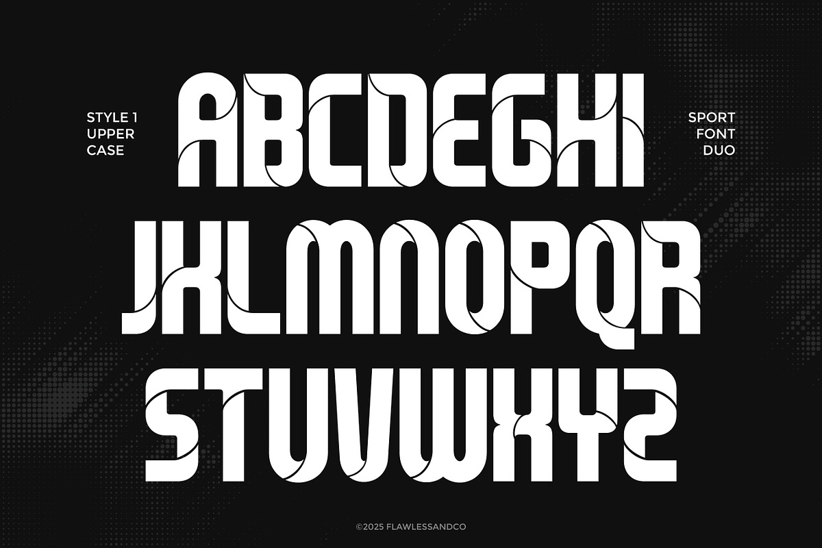 Runmark - Modern Sport Duo Font, a Sans Serif Font by Flawless And Co (Photo 7 of 10)